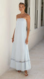 Sandra Maxi Dress Sky Blue