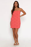 Emelie Mini Dress Coral
