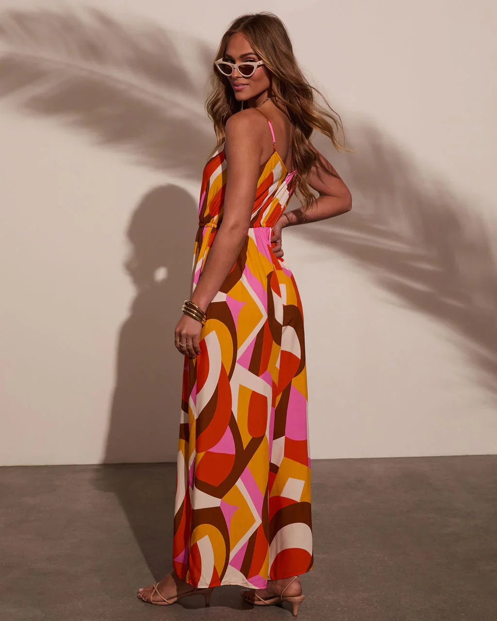 Adina Abstract Printed Jumpsuit