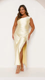 Victoria Maxi Dress Yellow