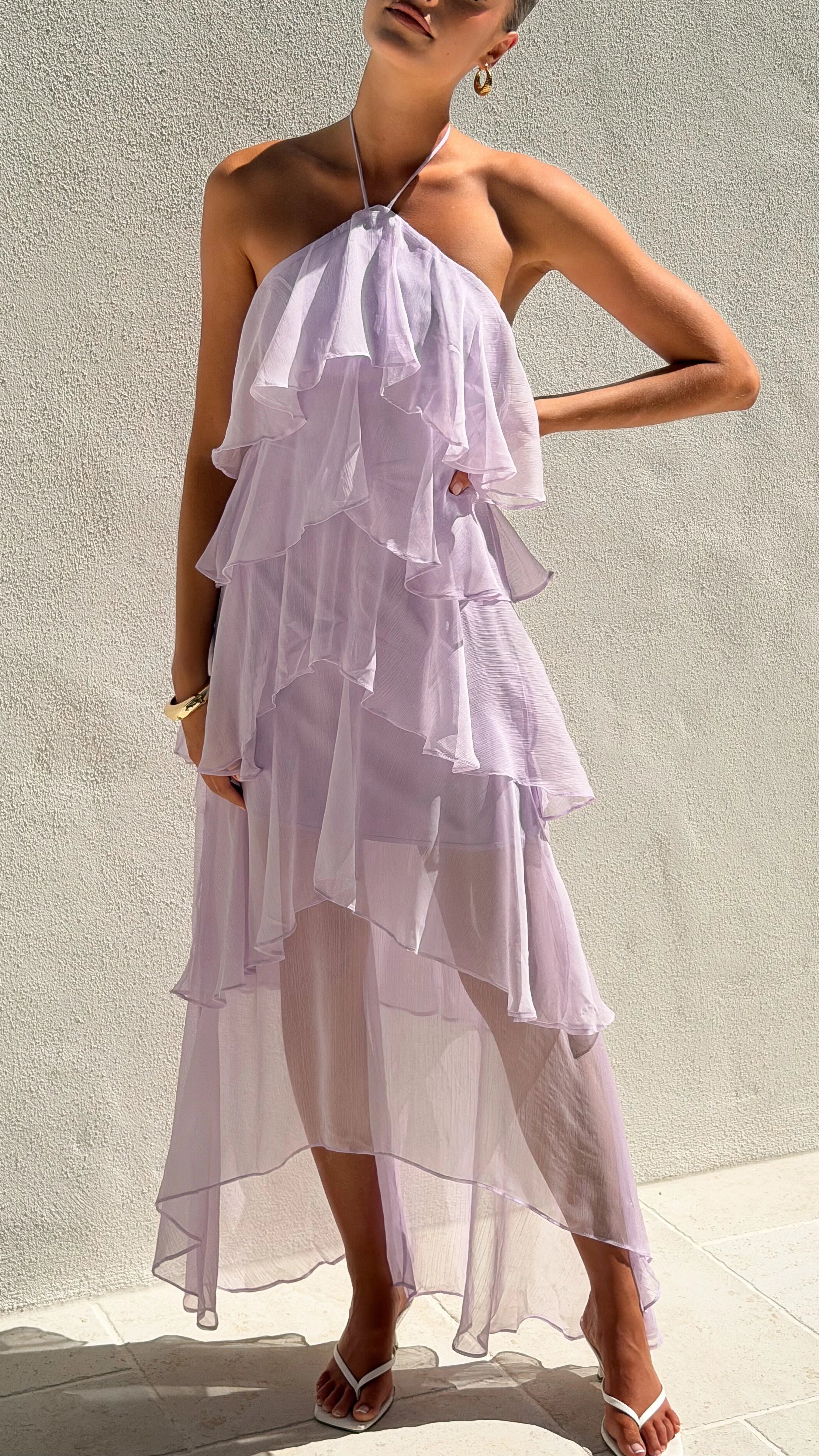Soho Maxi Dress Lilac