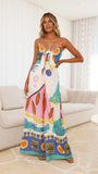 Teresa Jumpsuit Blue Pink