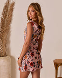 Forever Darling Cowl Neck Mini Dress