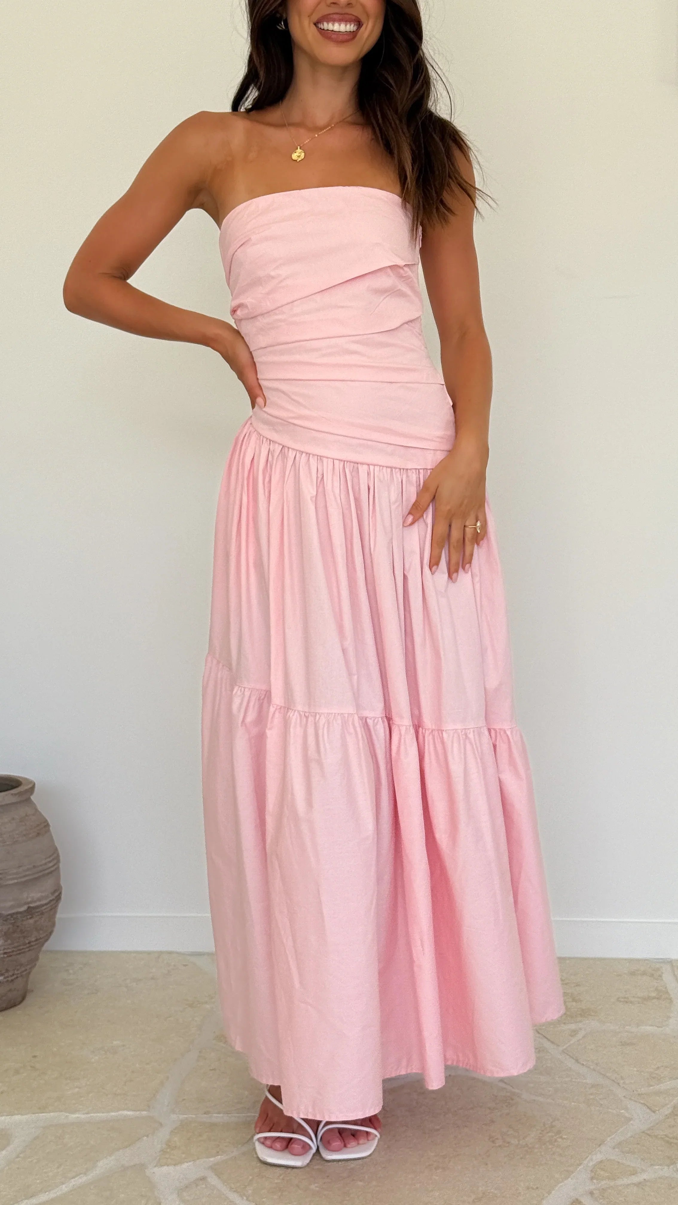 Lola Maxi Dress Pink