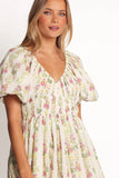 Zadie Mini Dress Light Green