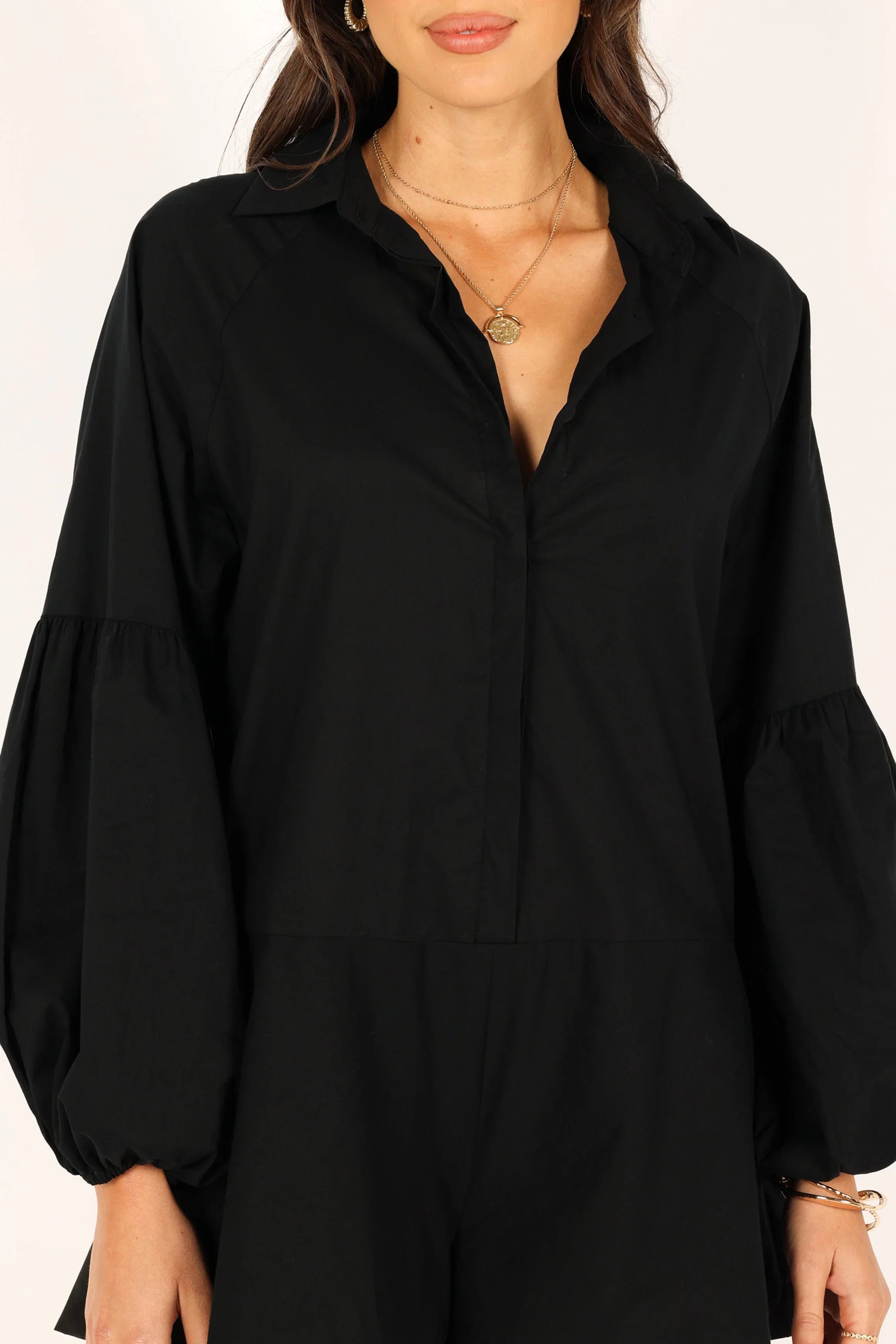 Elsa Romper Black