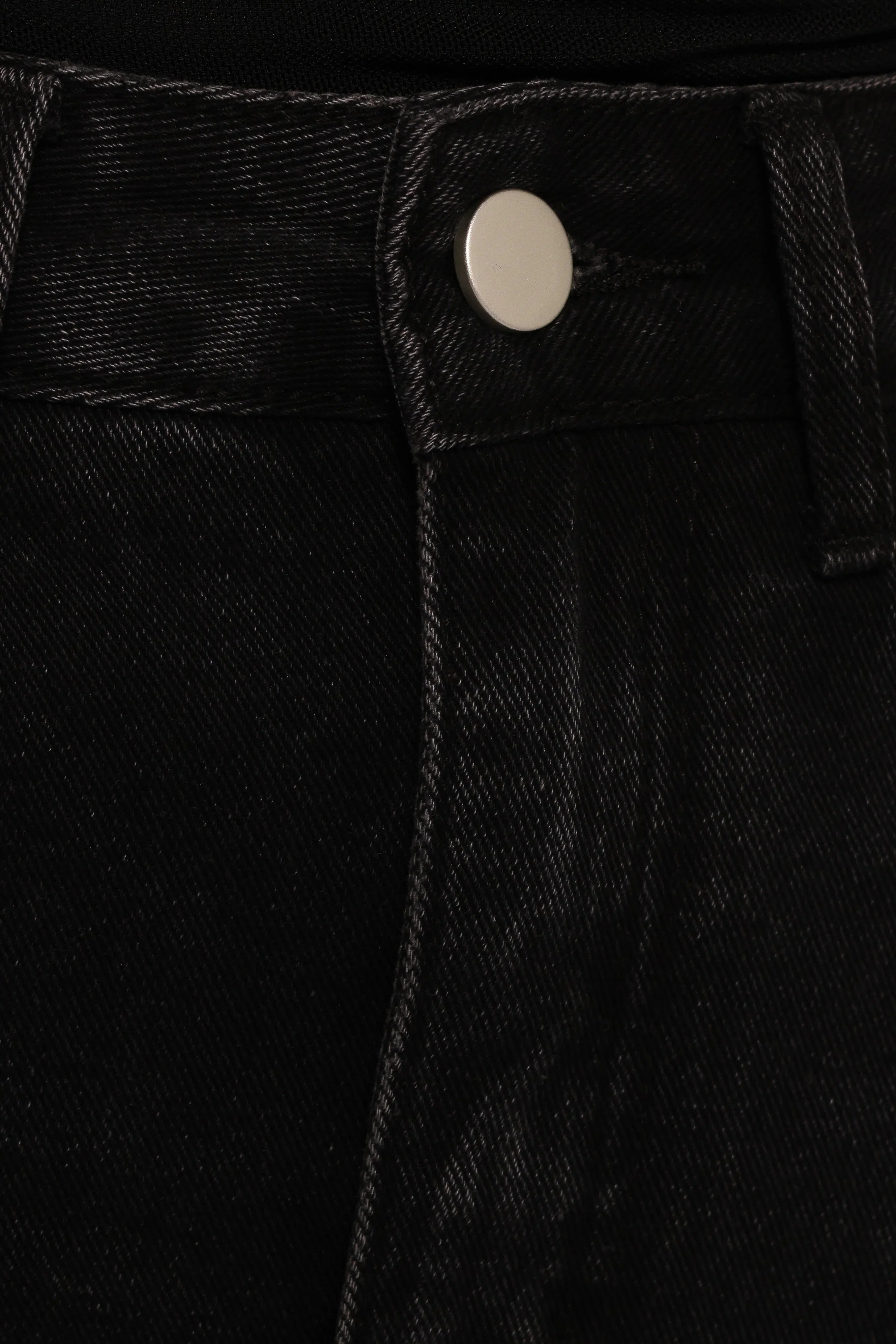 Dana Denim Midi Skirt Black Wash