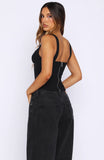 Tell Me Im Wrong Bustier Black