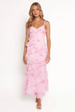 Virginia Maxi Dress Lilac Floral