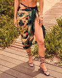 Farien Abstract Print Sarong