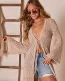 Tiana Crochet Duster Cardigan