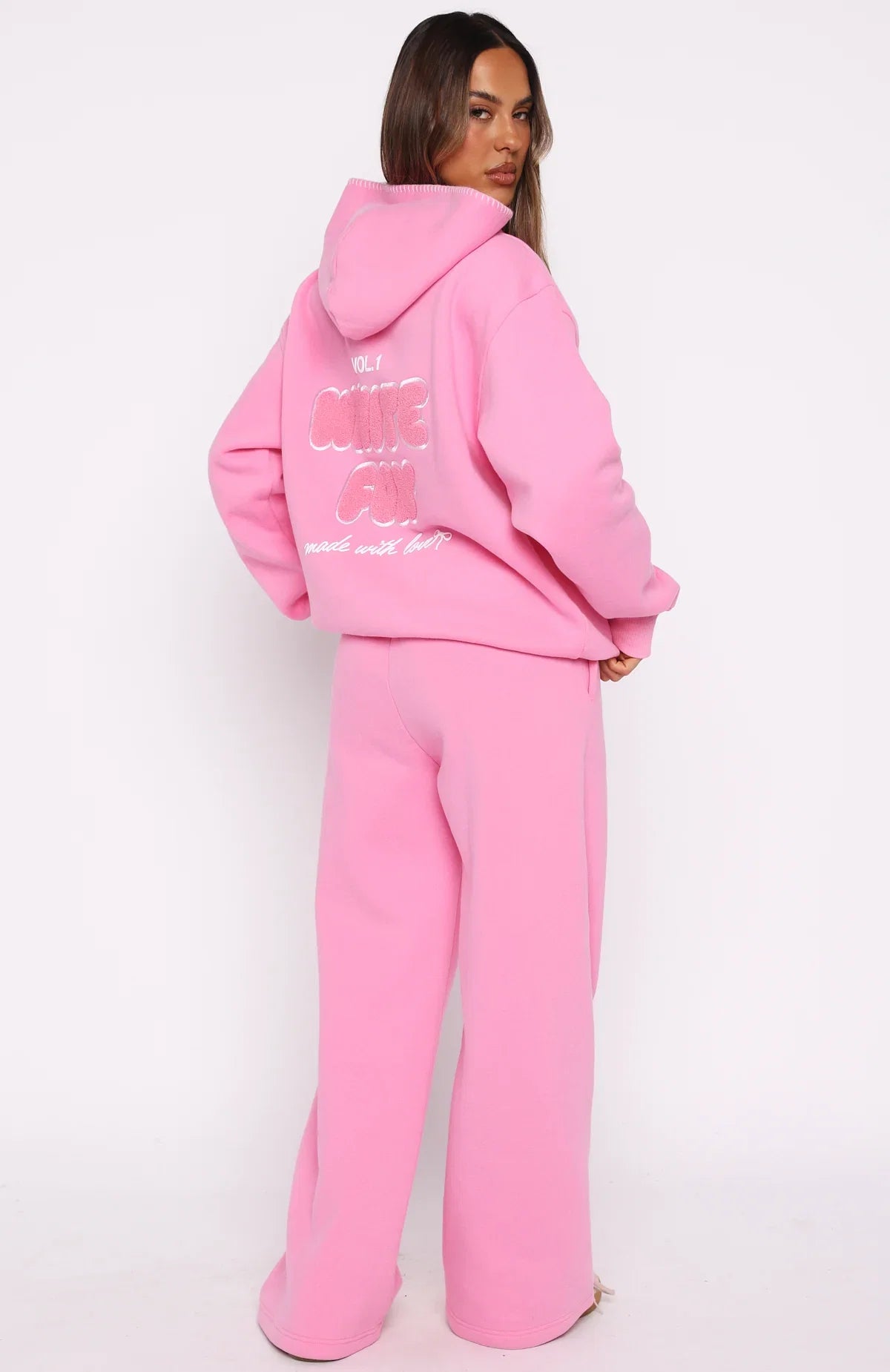 Vol 1 Wide Leg Sweatpants Bubblegum