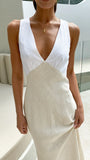 Dae Maxi Dress White Natural