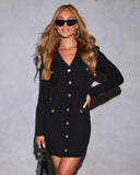 Cenya Knit Long Sleeve Mini Dress