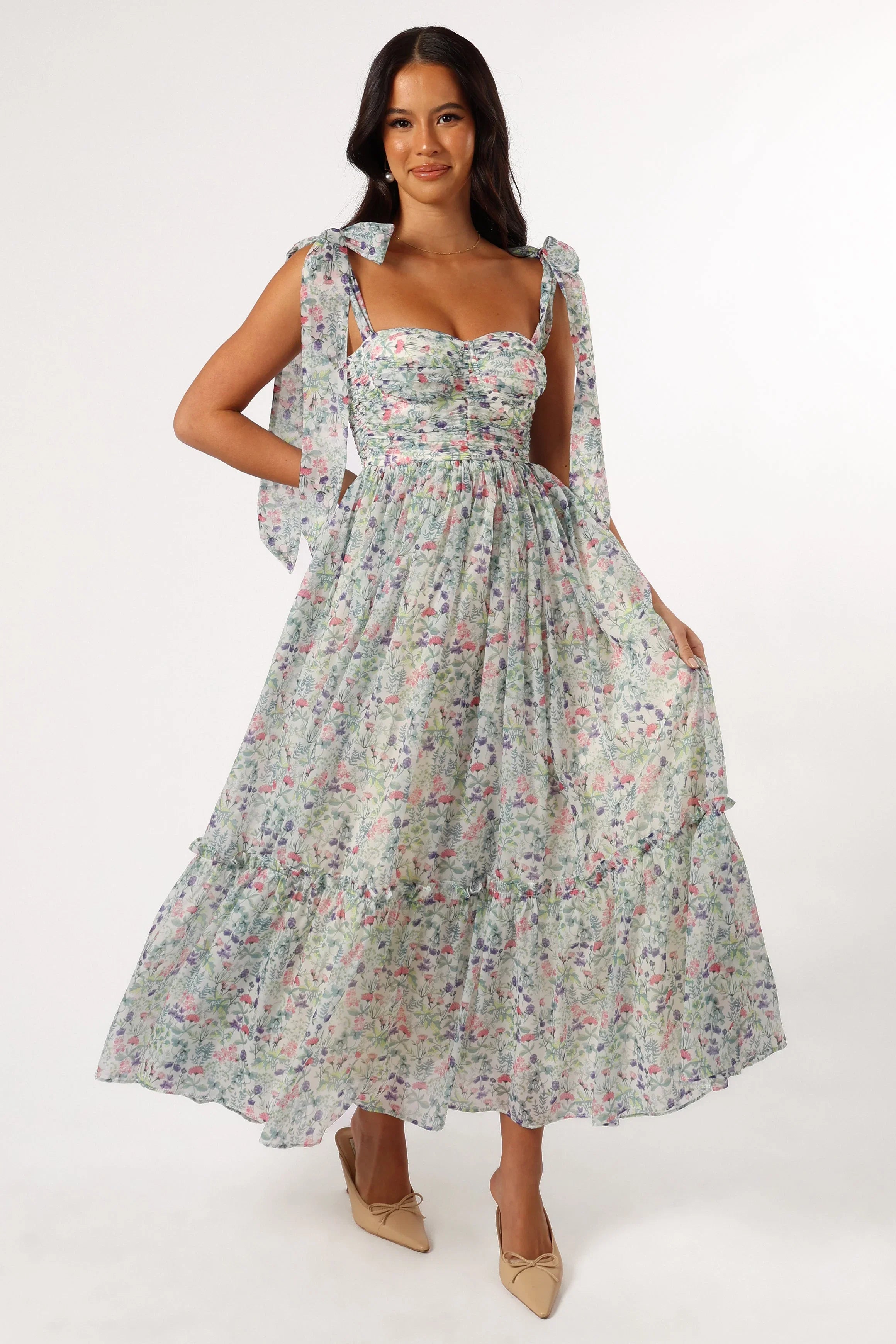 Floret Midi Dress Multi
