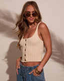 Summer Lover Ribbed Knit Tank
