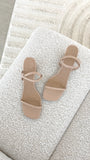 Balton Mule Heels Nude