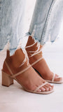 Balton Mule Heels Nude