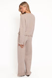 Eve Pant Set Beige