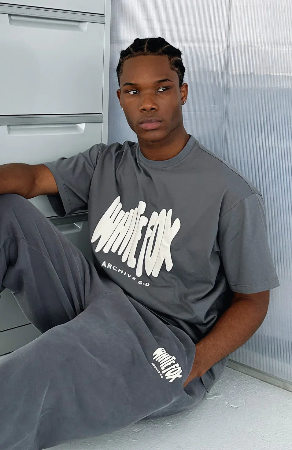 Archive 60 Oversized Tee Ash