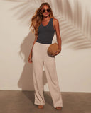 Shiloh V Neck Sweater Tank Top