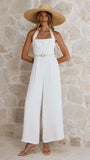 Cleo Jumpsuit White