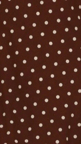 Sammie Maxi Dress Chocolate Nude Spot