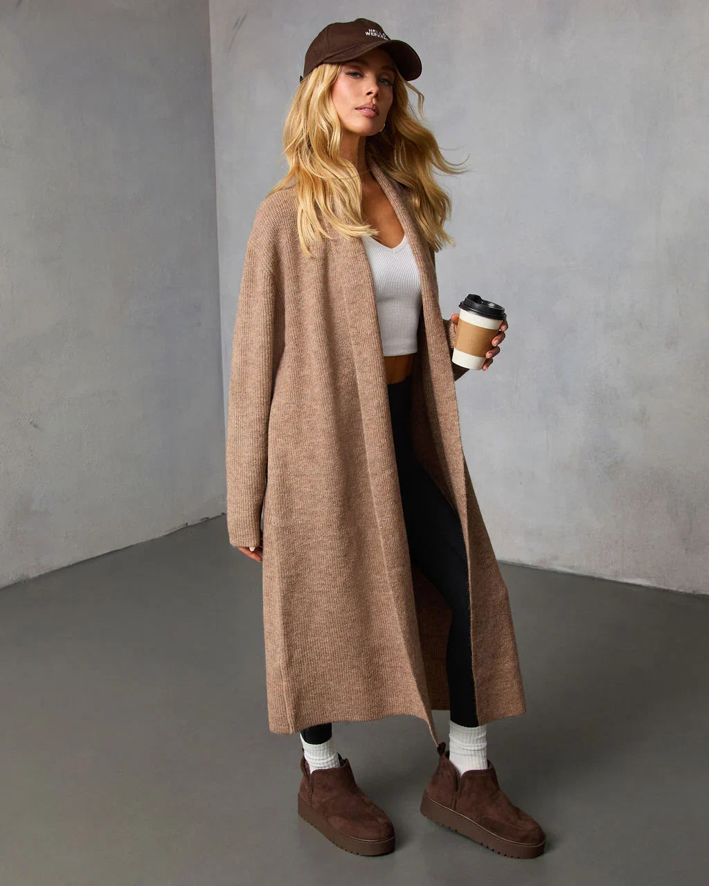 Lana Pocketed Duster Cardigan