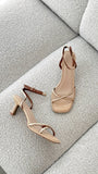 Harissa Heel Natural Raffia