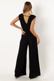 Nora Wide Leg Jumpsuit Black