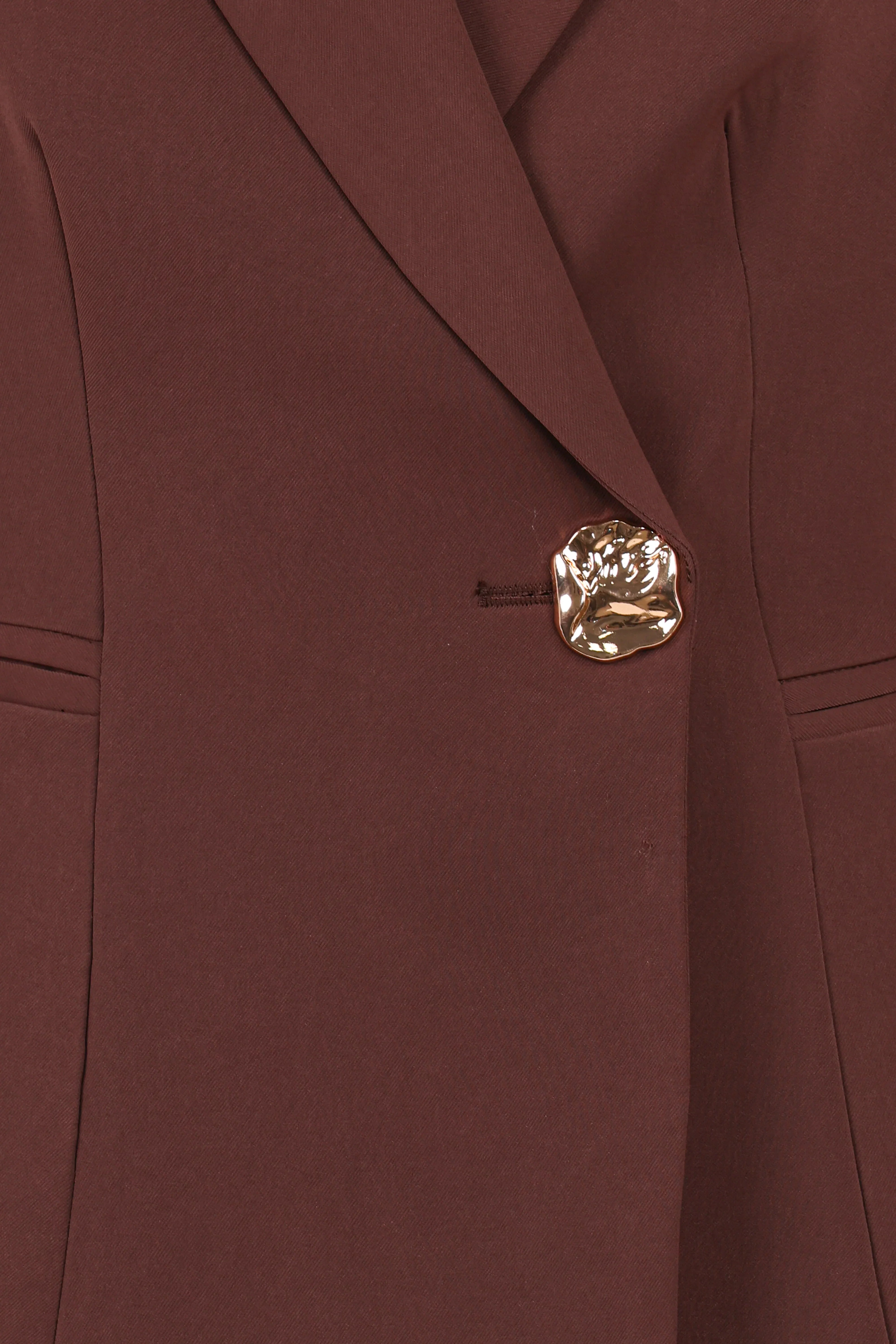 Leo Blazer Chocolate Brown