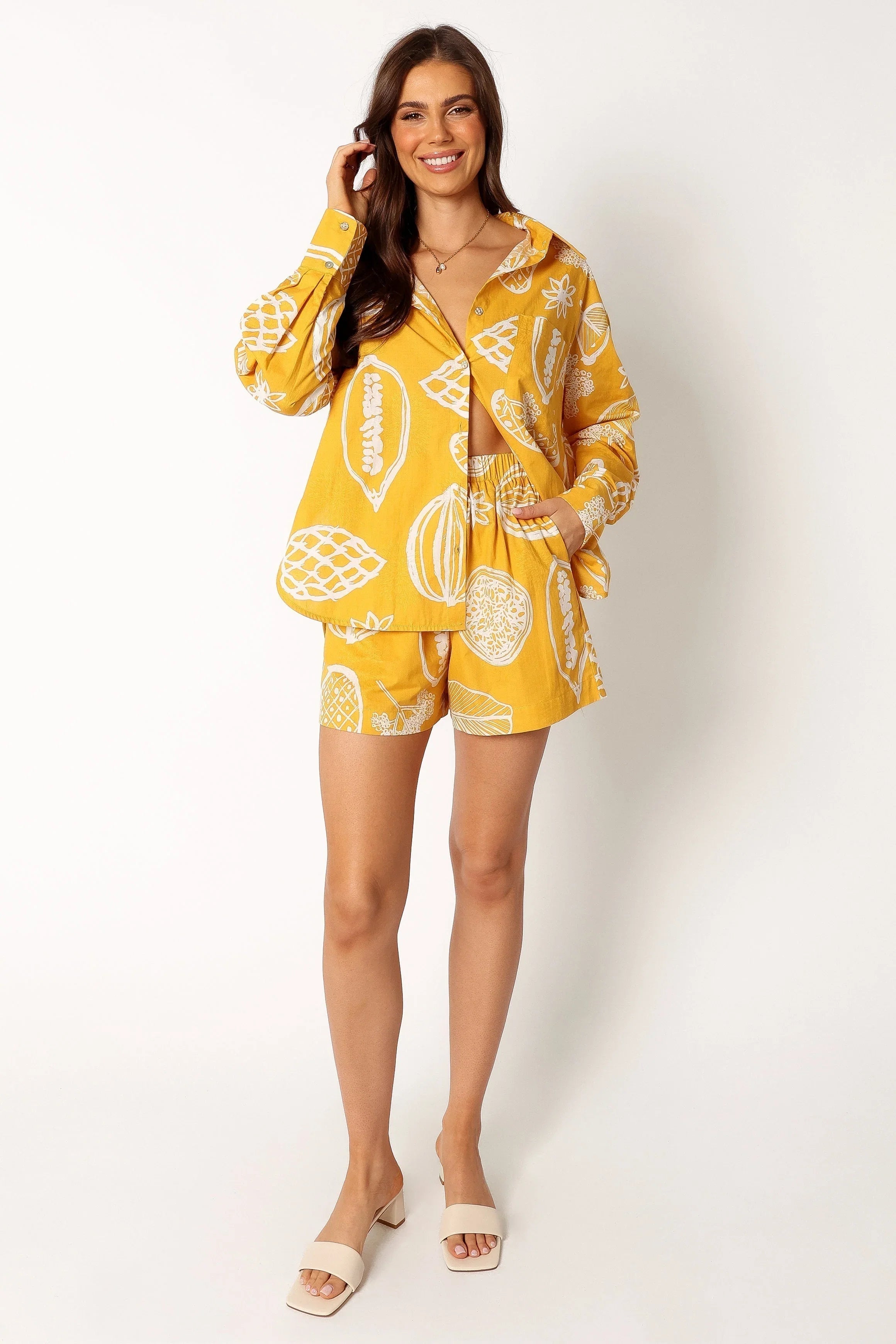 Bonnie Two Piece Set Yellow