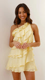 Cassidi Mini Dress Lemon