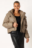 Tania Puffer Jacket Mocha