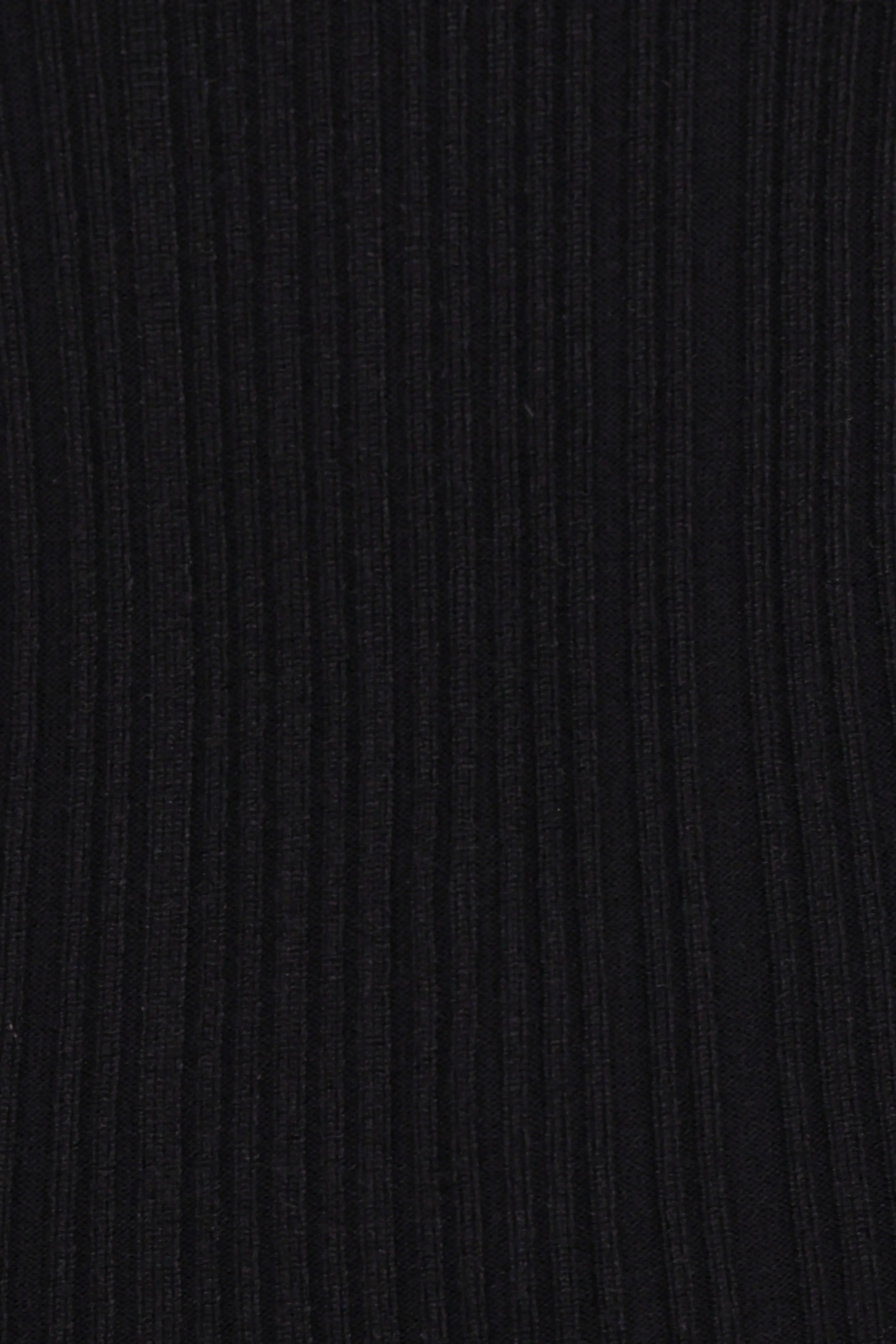 Junia Tie Back Knit Top Black