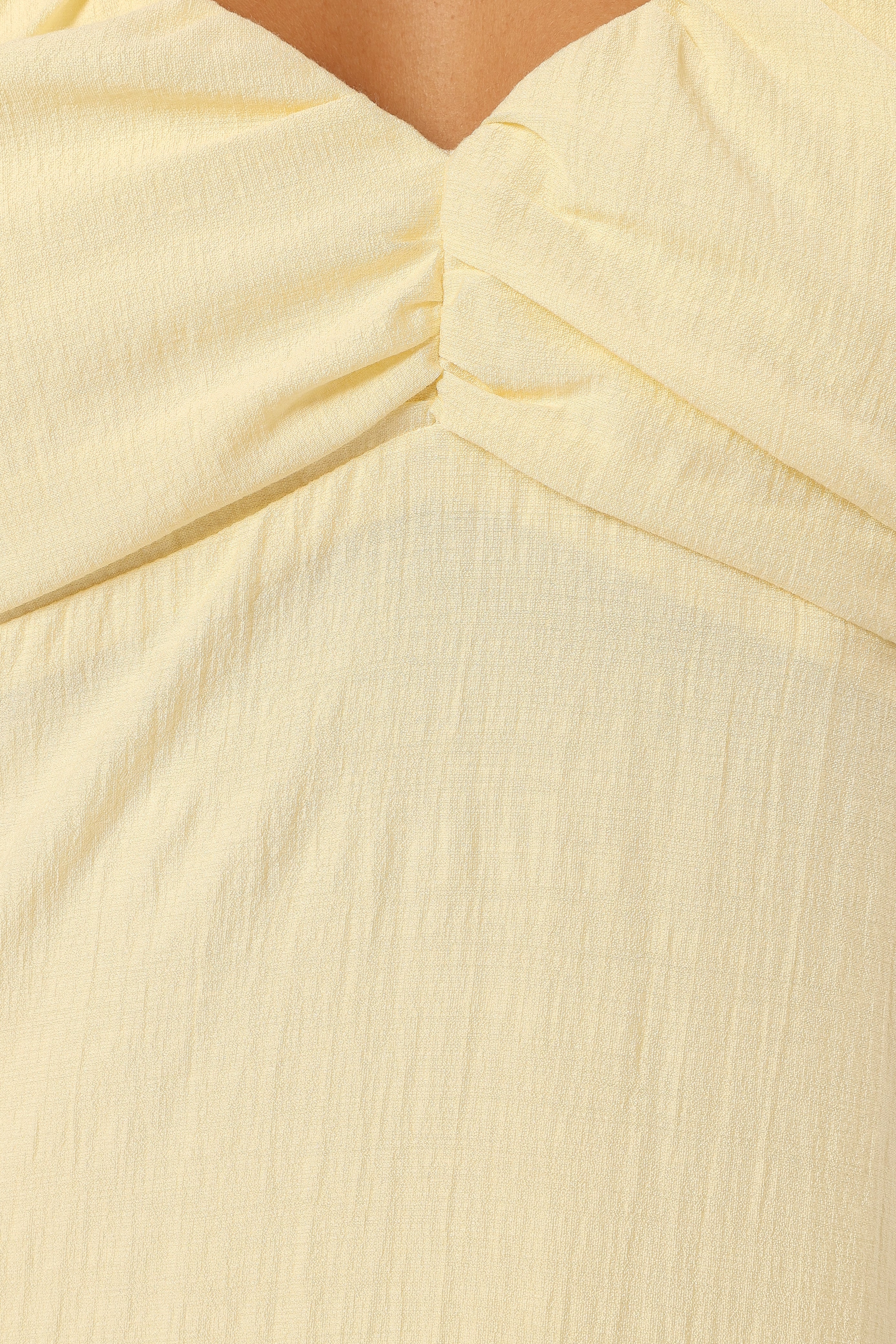 Maddie Maxi Dress Butter Yellow