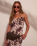 Canyon Glow Faux Suede Studded Belt Bag