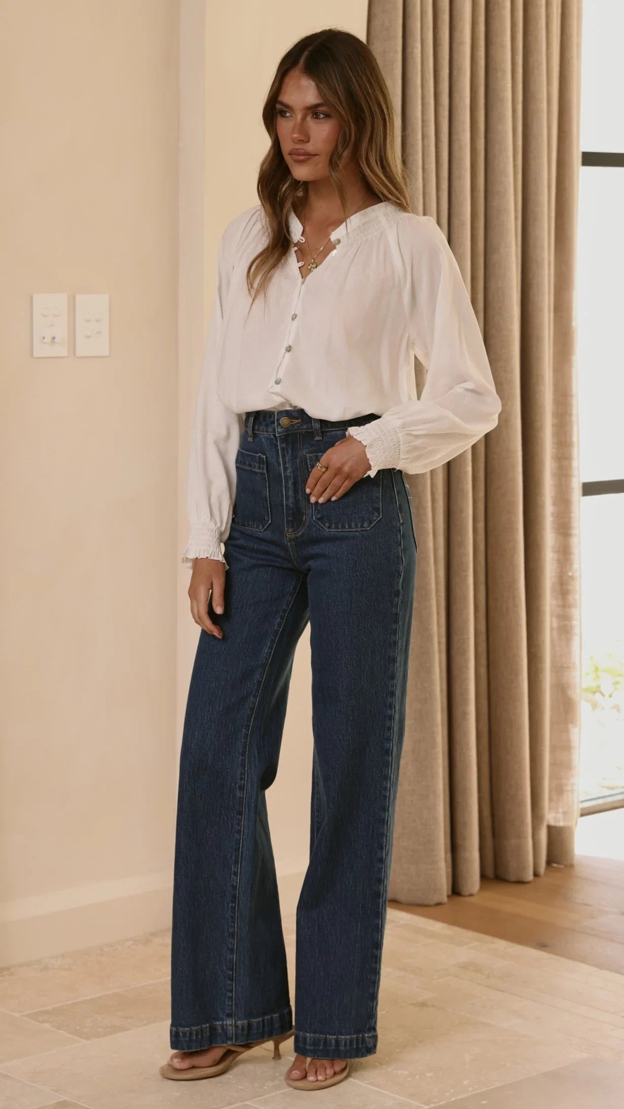 Solana Top White