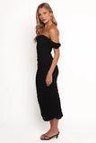 Iona Midi Dress Black