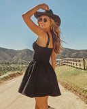 Alisah Fit and Flare Mini Dress