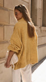 Harita Knitted Sweater Mustard