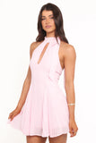 Elaine Mini Dress Candy Pink