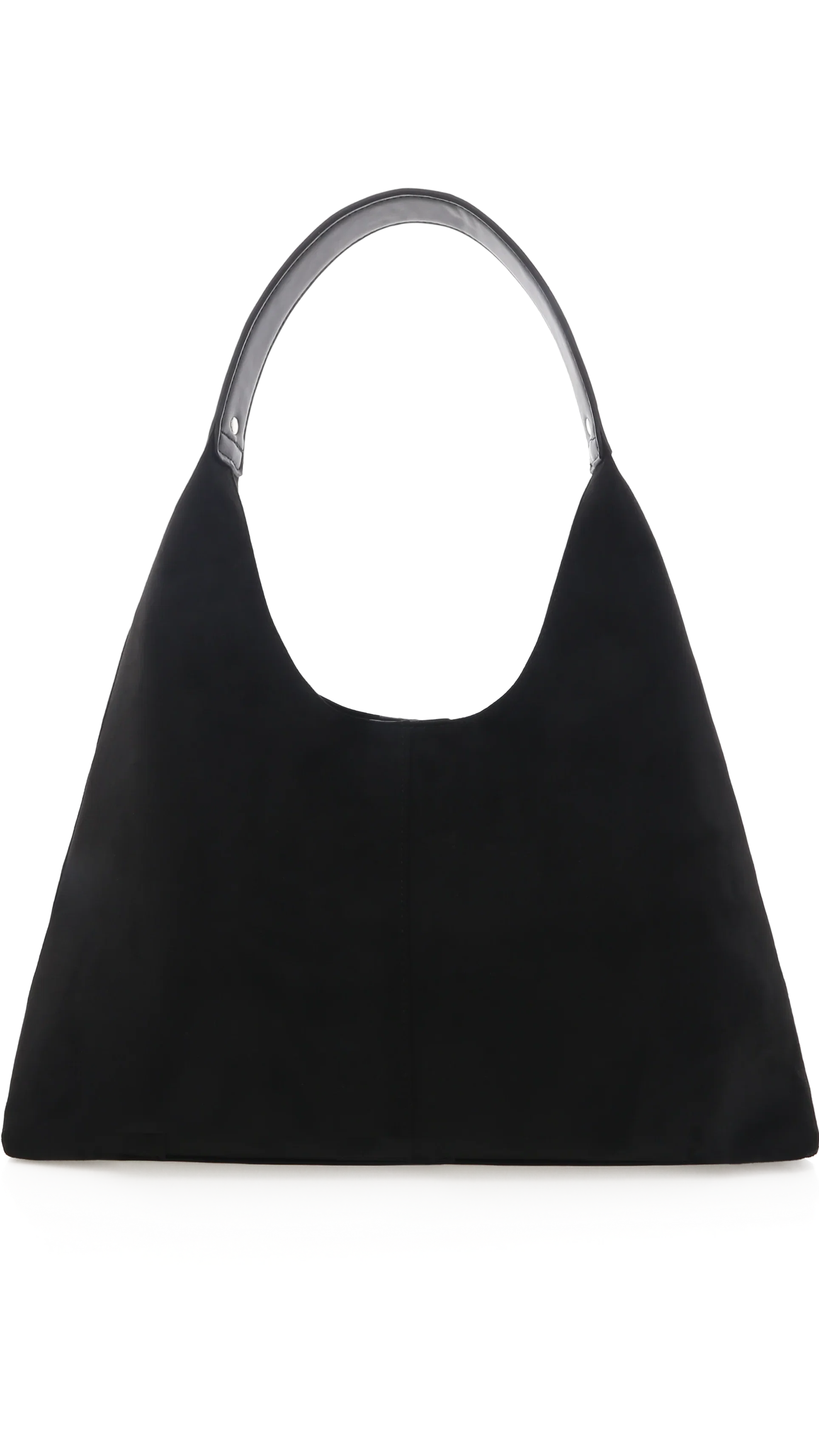Tammy Shoulder Bag Black Suede