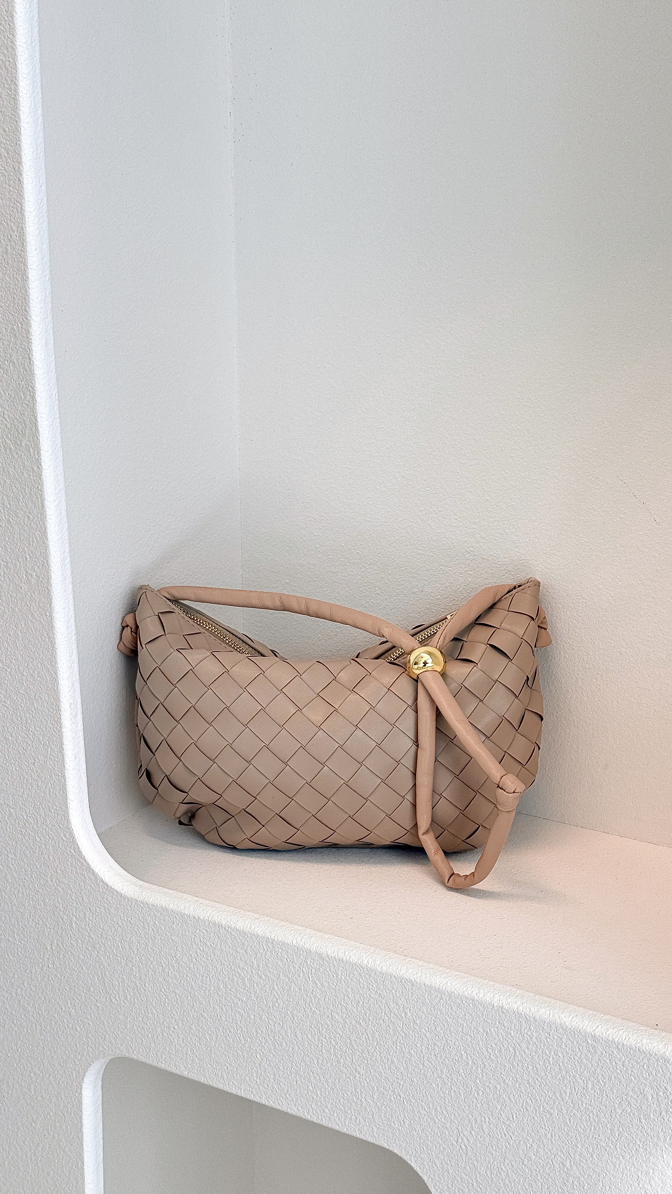 Kacey Handle Bag Stone