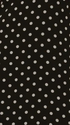 Oriella Maxi Dress Black Polka