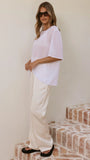 Davette Mesh T Shirt White