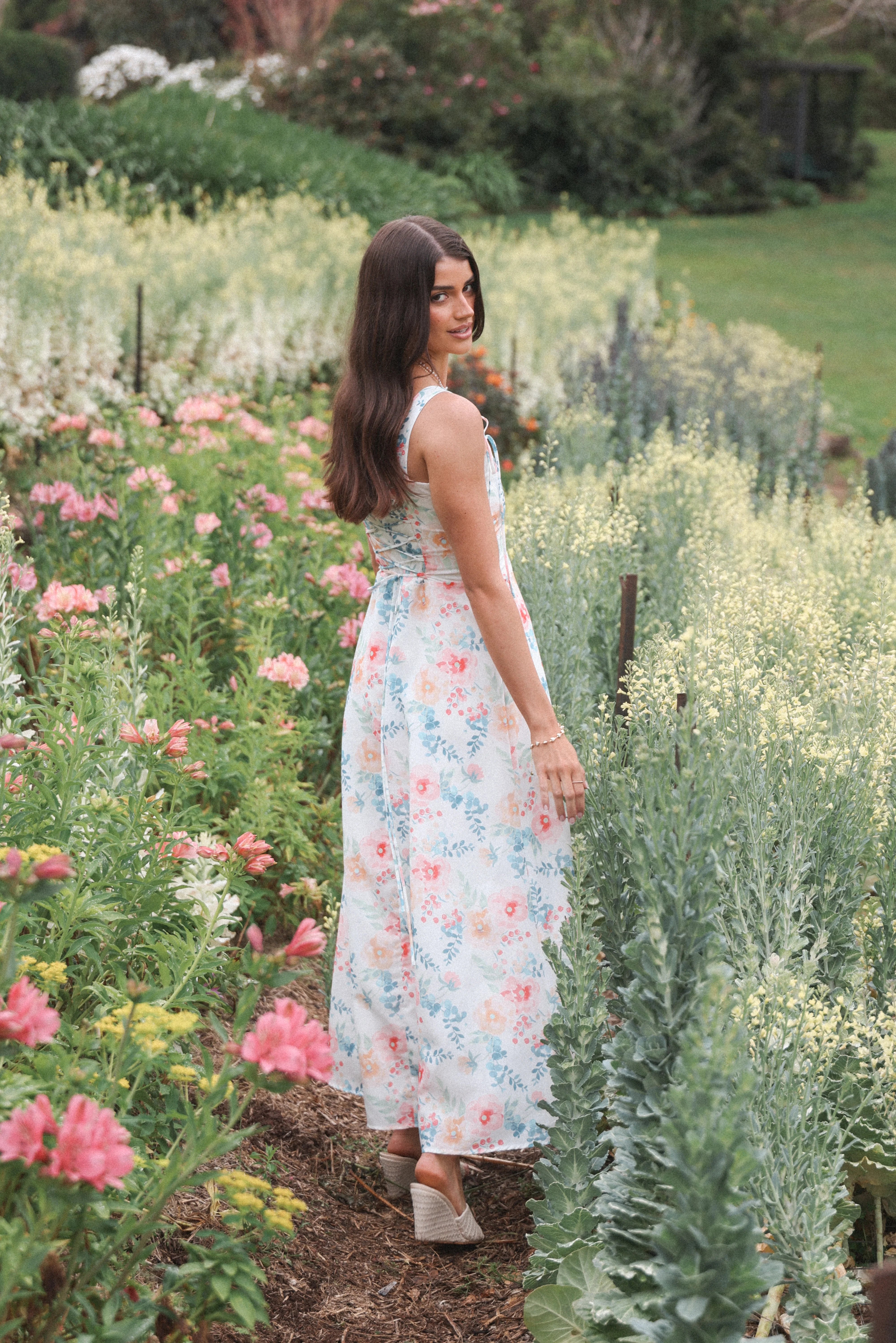 Jaxon Midi Dress Floral