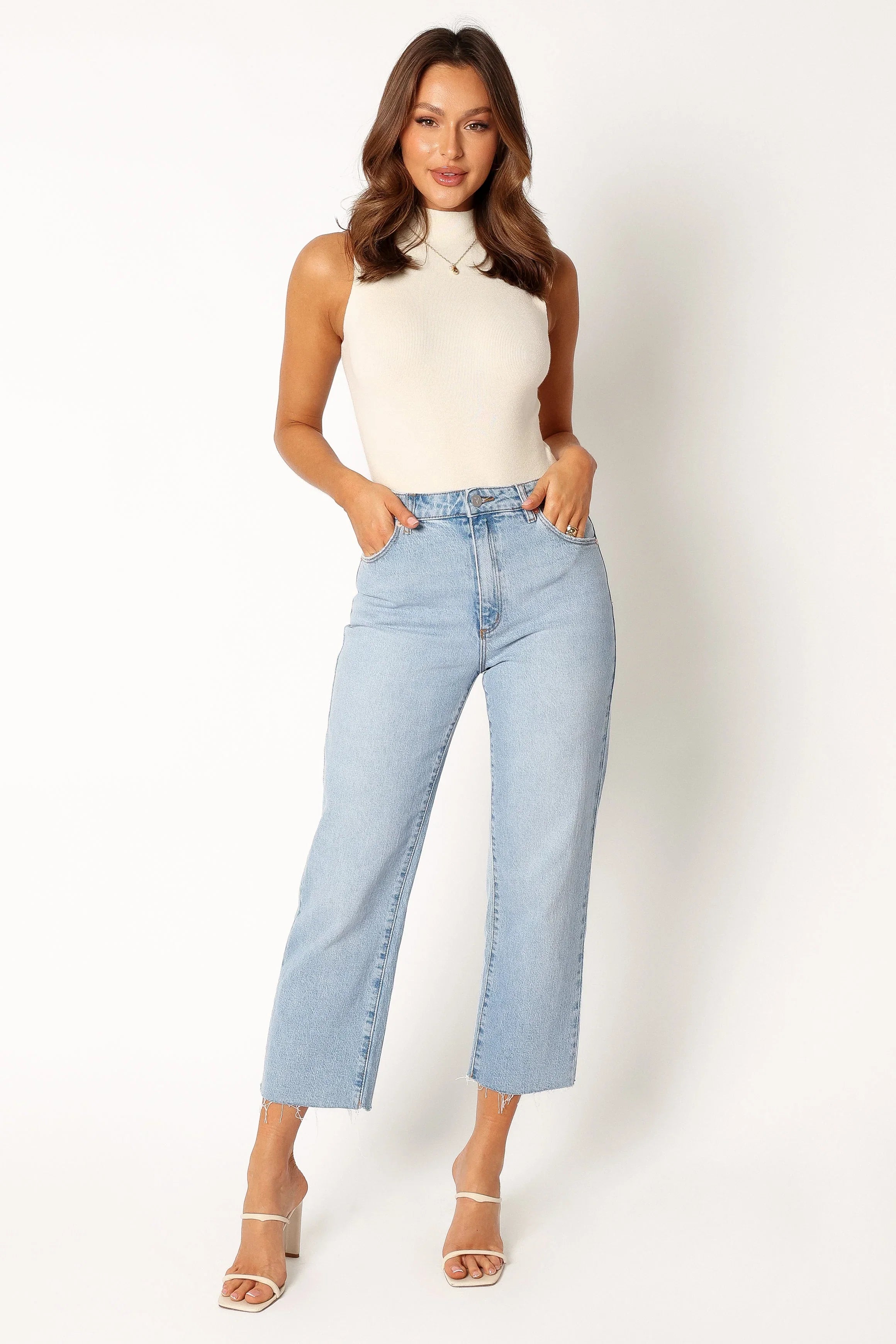 Natalia Knitted Bodysuit Cream