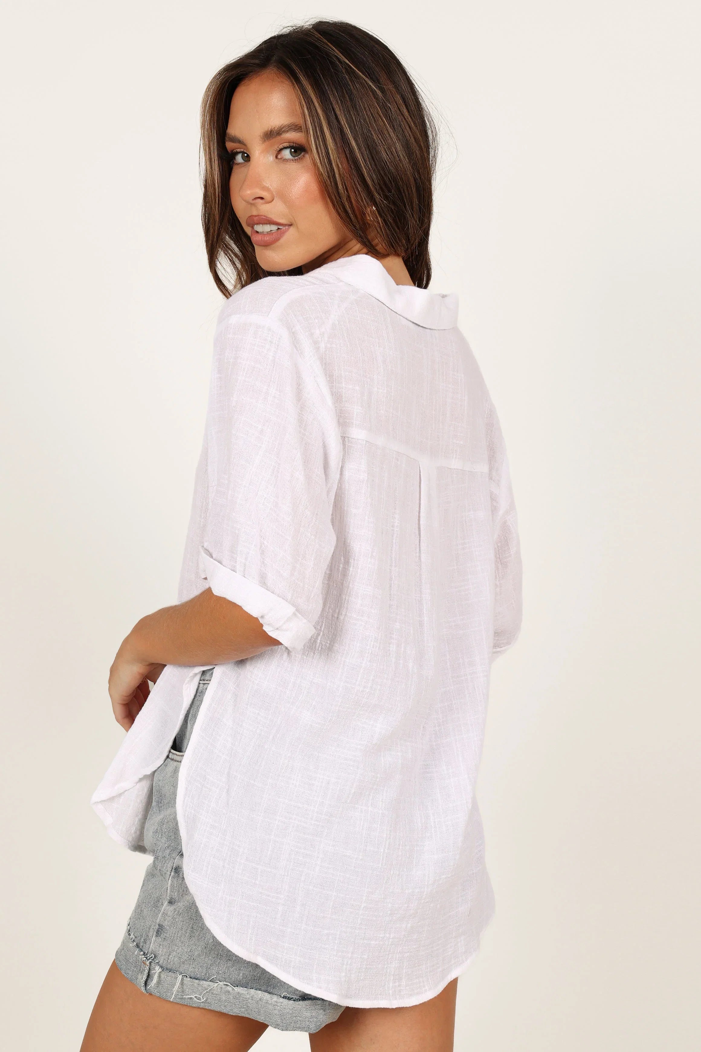 Dion Top White