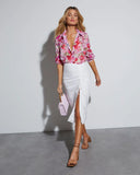 Season Of Blooms Long Sleeve Top